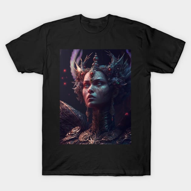 Queen Demonica of the Heavens T-Shirt by Geek Culture